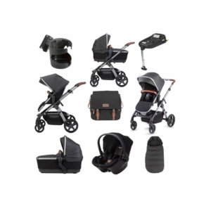 Silver Cross Wave 21 11 Piece Simplicity Plus & Isofix Base Bund
