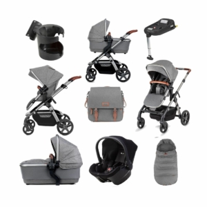 Silver Cross Wave 21 11 Piece Simplicity Plus & Isofix Base Bund