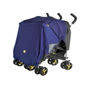 The Real Sunshady Universal Double Stroller Cover-Nightfall