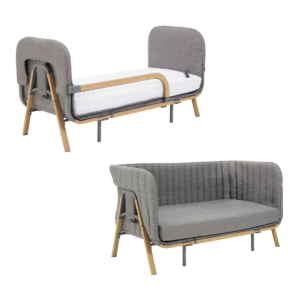 Tutti Bambini Cozee XL Junior Bed & Sofa Expansion Pack-Oak/Char