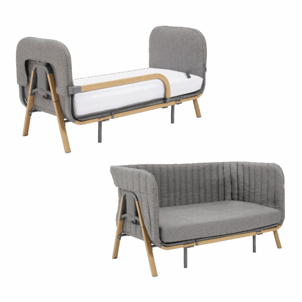 Tutti Bambini Cozee XL Junior Bed & Sofa Expansion Pack-Oak/Char
