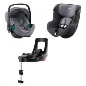 Britax iSENSE Modular System Bundle-Frost Grey/Midnight Grey (NE
