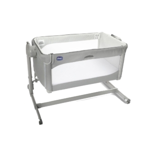 Chicco Next2Me Magic 2 Side Sleeping Crib-Cool Grey + FREE 2 Pac