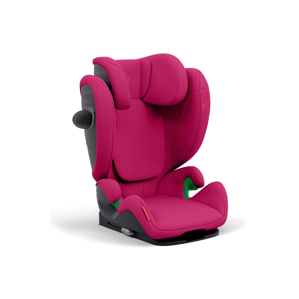 Cybex Solution G i-Fix Group 2/3 Car Seat-Magnolia Pink