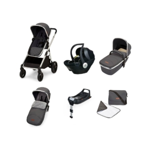 Ickle bubba Eclipse I-Size Travel System with Mercury Car Seat a