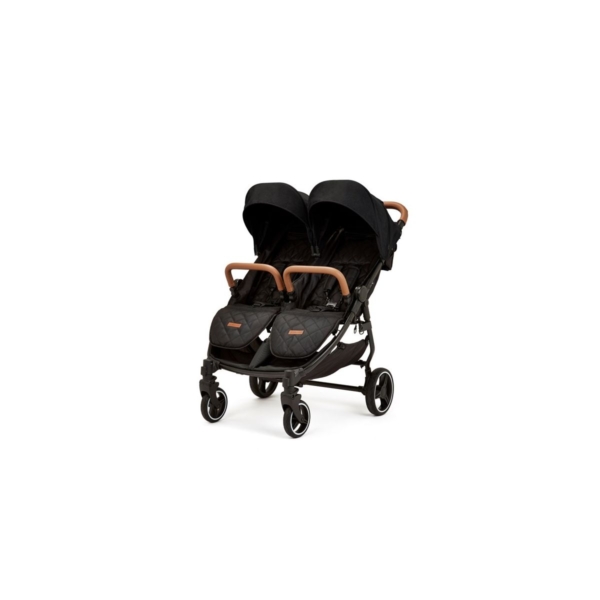 Ickle Bubba Venus Max Double Stroller-Black