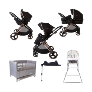 Red Kite Push Me Pace Amber Package Bundle-Rose Gold