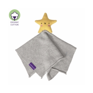 Shooting Star Comforter Organic Cotton Knit-Grey