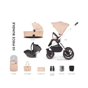 Venicci Tinum 2.0 3-in-1 Travel System-Gold Island