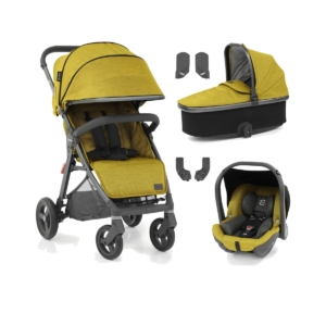 Babystyle Oyster Zero Gravity 5 Piece Travel System Bundle-Musta