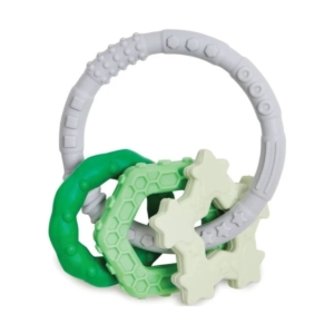 Bumkins Silicone Teething Charms-Green