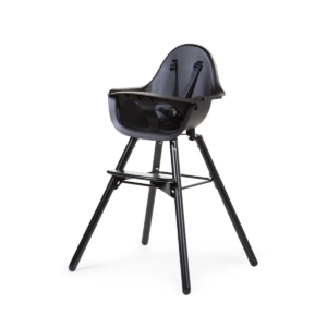 Childhome Evolu 2 Highchair-Black/Black