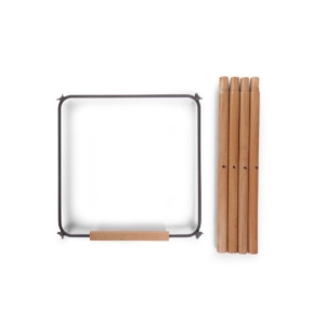 Childhome Evolu Extra Long Legs + Footstep-Natural/Anthracite