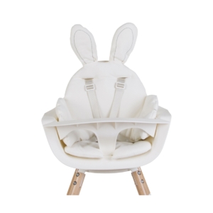 Childhome Rabbit Seat Cushion-Jersey White