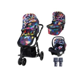 Cosatto Giggle 3 in 1 Travel System Bundle-Kaleidoscope