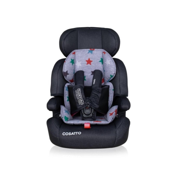 Cosatto Zoomi Group 1/2/3 Car Seat-Mega Stars (WIGIG)