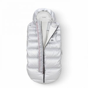 Cybex Platinum Winter Footmuff-Silver