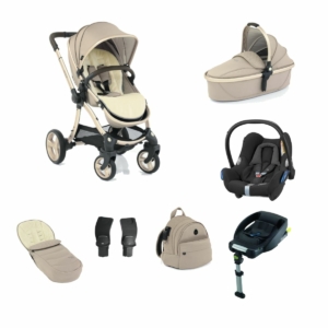 egg® 2 Luxury 3in1 Cabrio Travel System with ISOFIX Base-Feathe