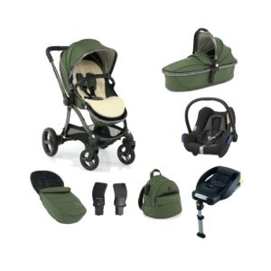egg® 2 Luxury 3in1 Cabrio Travel System with ISOFIX Base-Olive