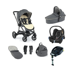 egg® 2 Luxury 3in1 Cabrio Travel System with ISOFIX Base-Quartz