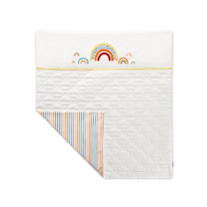 Ickle Bubba Rainbow Dream Cot Bed Quilt-Multicolour