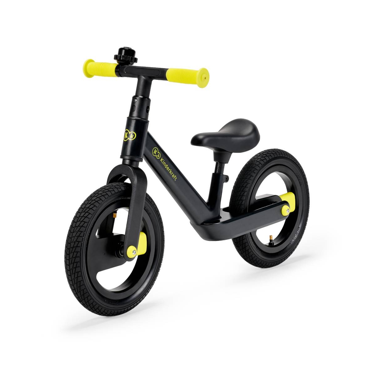 Kinderkraft Goswift Balance Bike-Black Volt