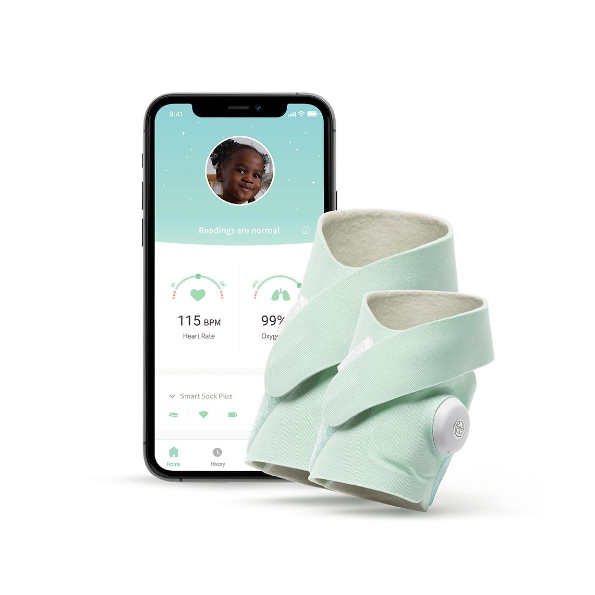 Owlet Smart Sock Plus-Mint V3(2021)