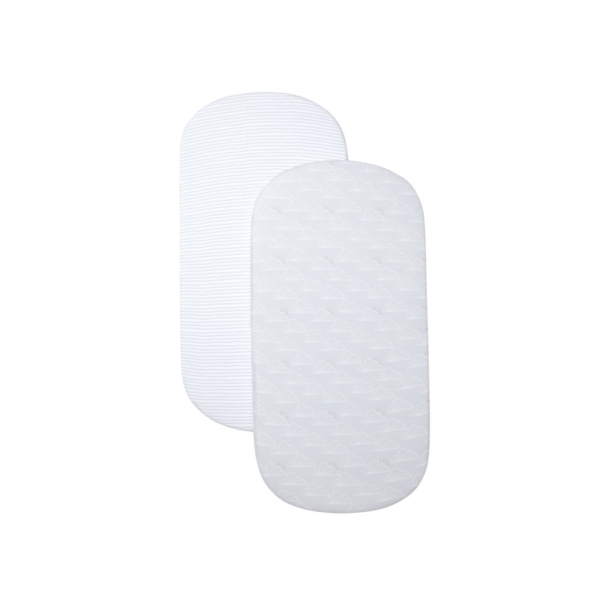 Shnuggle Air Cot Sheets-Grey