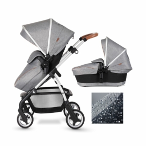Silver Cross Wayfarer Special Edition Pram System-Stone Grey (Ex