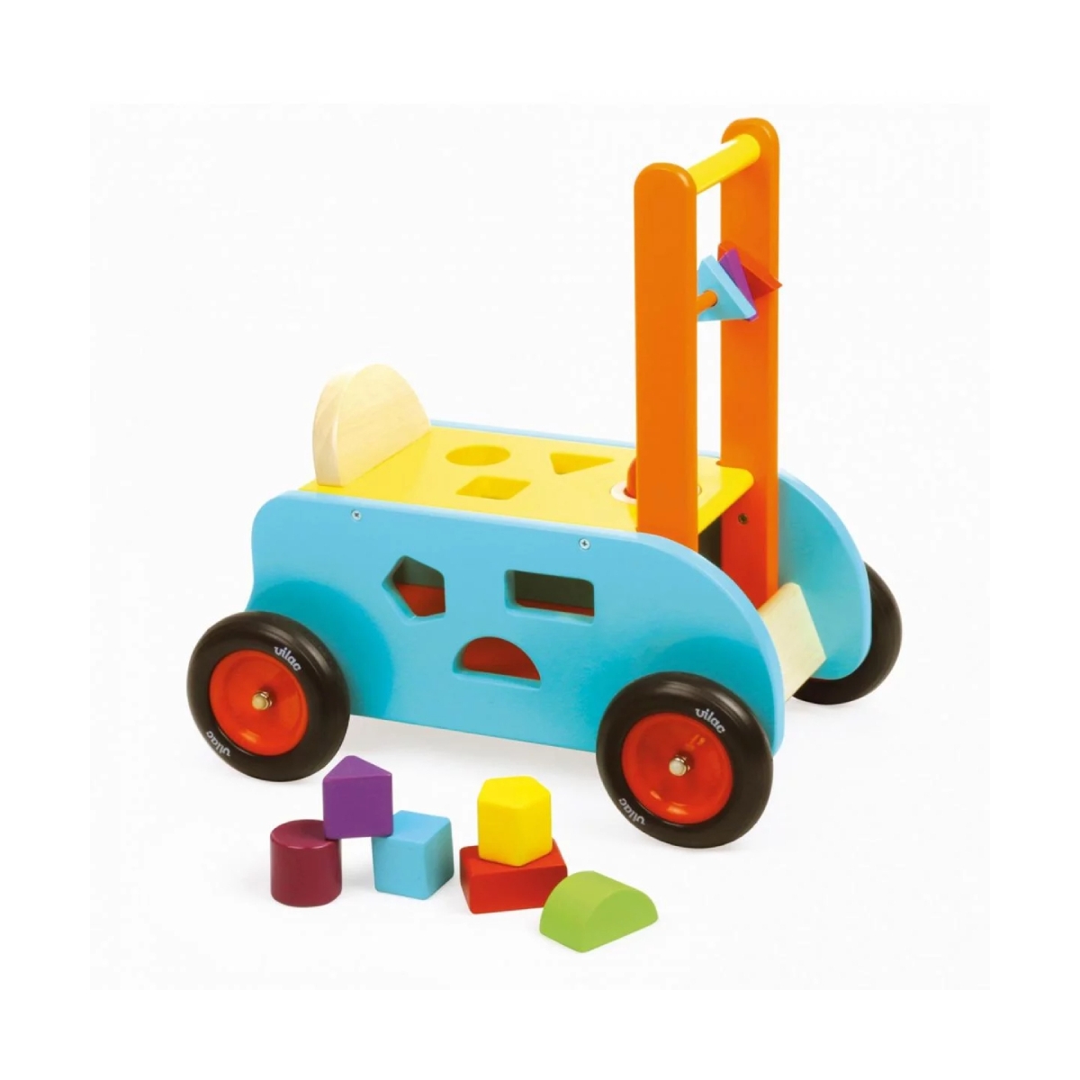 Vilac 3 In 1 Push Along Trolley