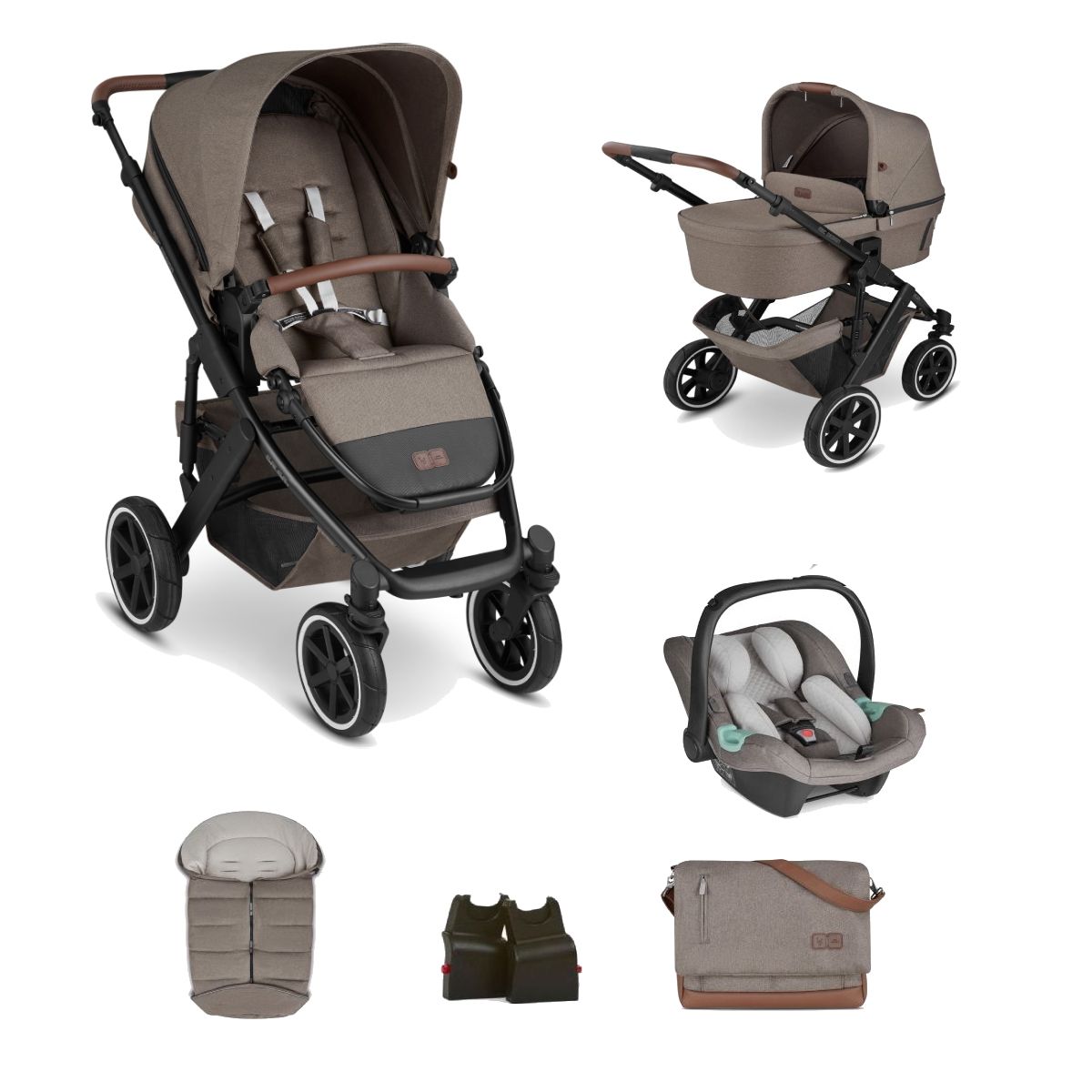 ABC Design Salsa 4 Fashion Edition 7 Piece Bundle-Nature