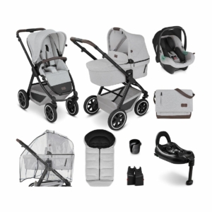 ABC Design Samba Fashion ISOFIX Bundle-Mineral