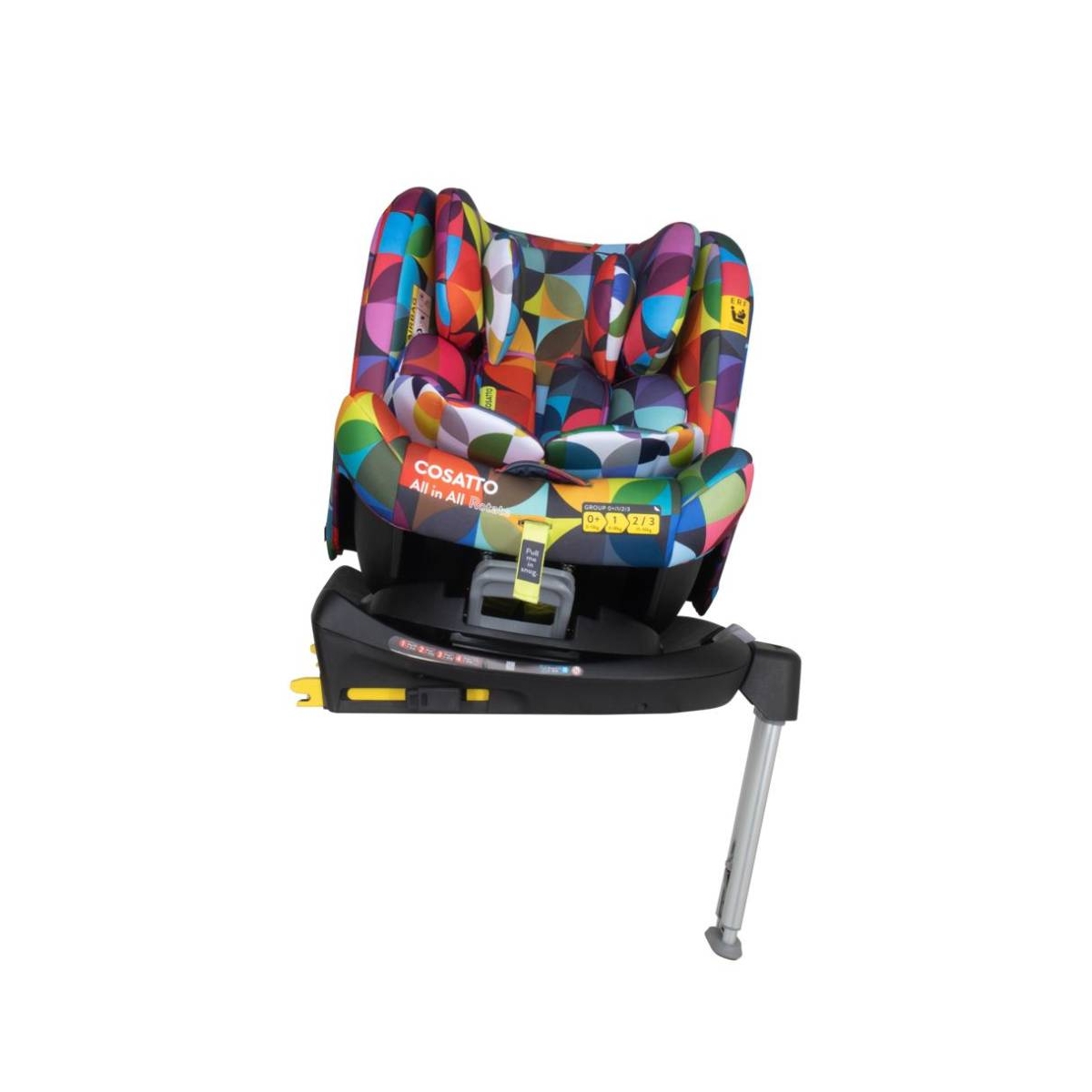 all in all rotate group 0 1 2 3 isofix car seat