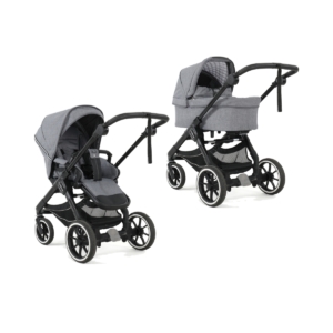 Emmaljunga NXT90 Select Black Chassis 2in1 Pram System-Lounge Gr