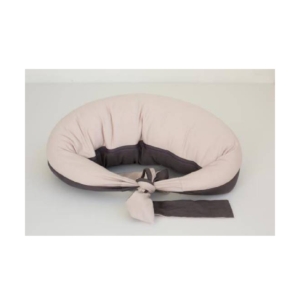 Hippychick Feeding Pillow-Charcoal and Dusky Pink