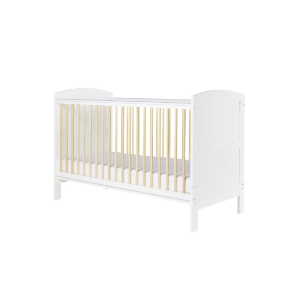 Ickle Bubba Coleby Classic Cot Bed-Scandi White (New 2022)