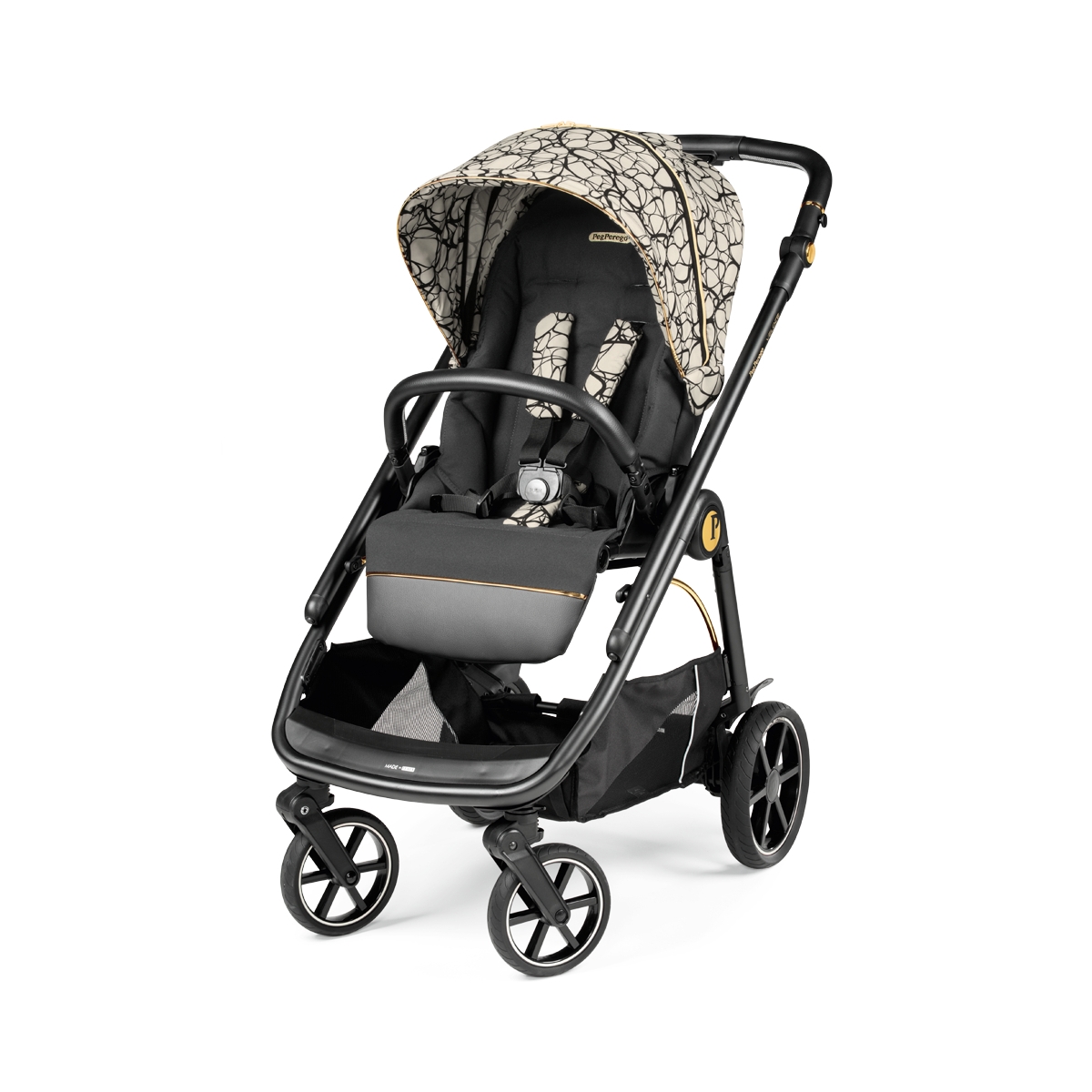 Peg Perego Veloce StrollerGraphic Gold (2021) Everything Baby