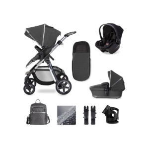 Silver Cross Wayfarer 21 10 Piece Simplicity Plus Bundle-Clay