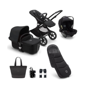 Bugaboo Fox 3 Ready To Go Further Bundle- Black/Midnight Black