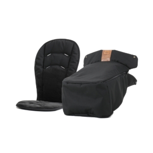 Emmaljunga Ergo Footmuff 2 Pieces-Outdoor Black