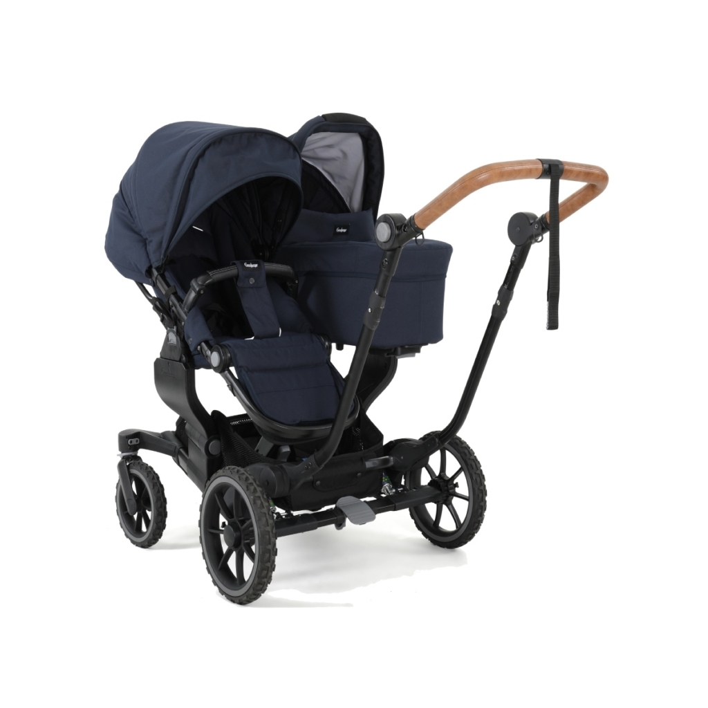 Emmaljunga NXT Twin Classic 2in1 Pram System With Outdoor Chassi