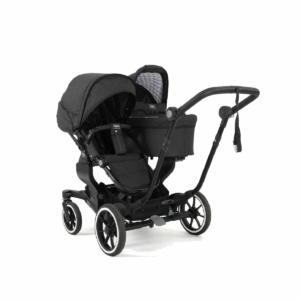 Emmaljunga NXT TWIN Select+ 1 Carrycot with Black Chassis-Lounge