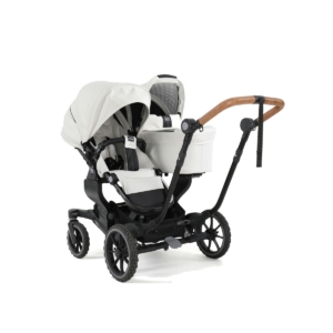 Emmaljunga NXT TWIN Select+ 1 Carrycot with Outdoor Chassis-Whit