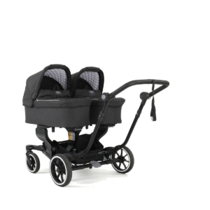 Emmaljunga NXT TWIN Select+ 2 Carrycot with Black Chassis-Lounge