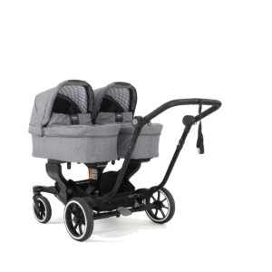 Emmaljunga NXT TWIN Select+ 2 Carrycot with Black Chassis-Lounge