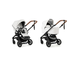 Emmaljunga NXT60 Select Outdoor Chassis 2in1 Pram System-White L