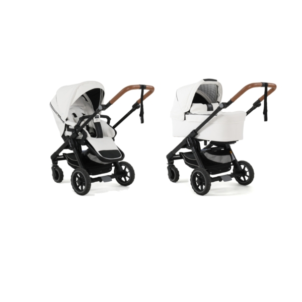 Emmaljunga NXT60 Select Outdoor Chassis 2in1 Pram System-White L