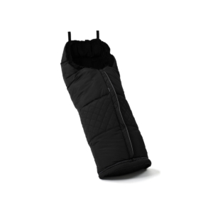 Emmaljunga Polar Fleece Footmuff-Lounge Black