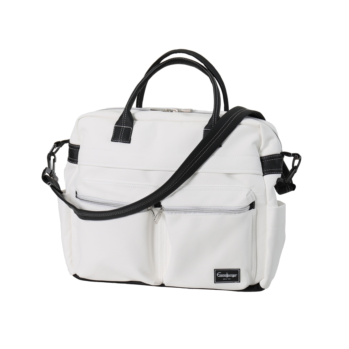 Emmaljunga Travel Changing BagWhite Leatherette Everything Baby