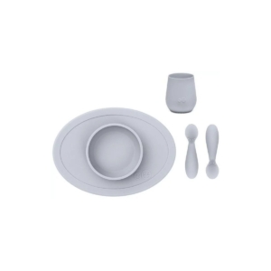Ezpz First Food Set Tiny-Pewter
